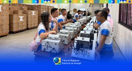 A audiência aconteceu no Cartório da 10ª Zona Eleitoral, local onde funciona o depósito de urnas...