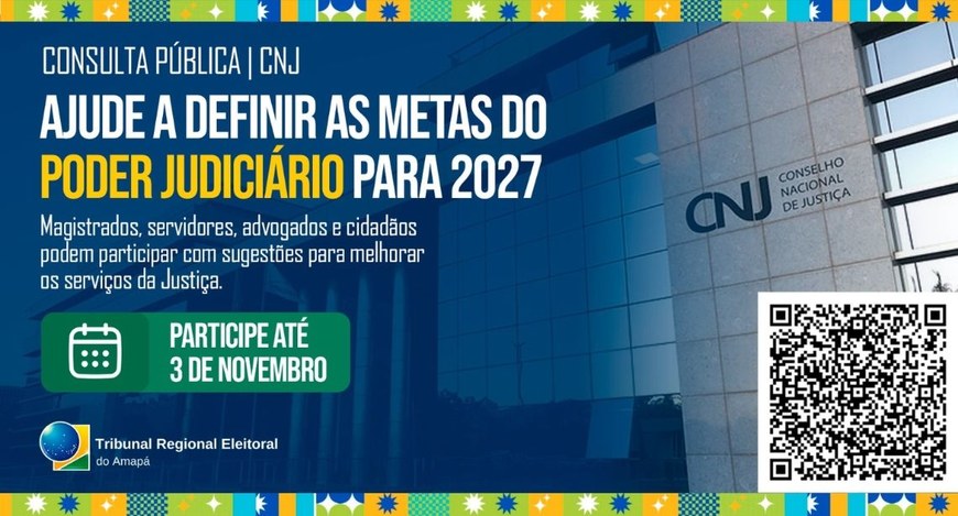 Magistrados, servidores, advogados e cidadãos podem contribuir com propostas até 3 de novembro
