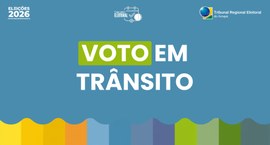 A solicitação do voto em trânsito pode ser feita até 20 de agosto, por meio do Autoatendimento E...