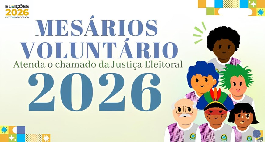 Os eleitores com título regular e maiores de 18 anos podem se inscrever
