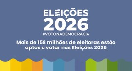 Crescimento foi de quase de 2,3 milhões de pessoas (1,46%) em comparação com o pleito de 2022