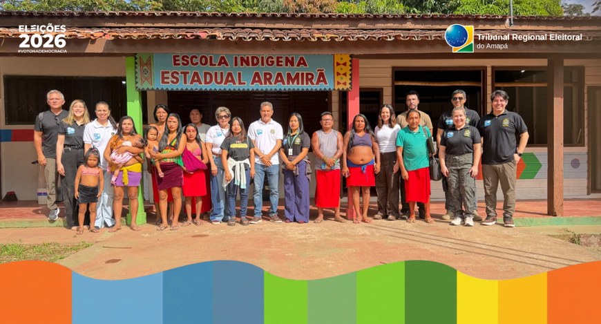 Capacitação prepara indígenas da própria comunidade para atuar nas duas seções eleitorais instal...