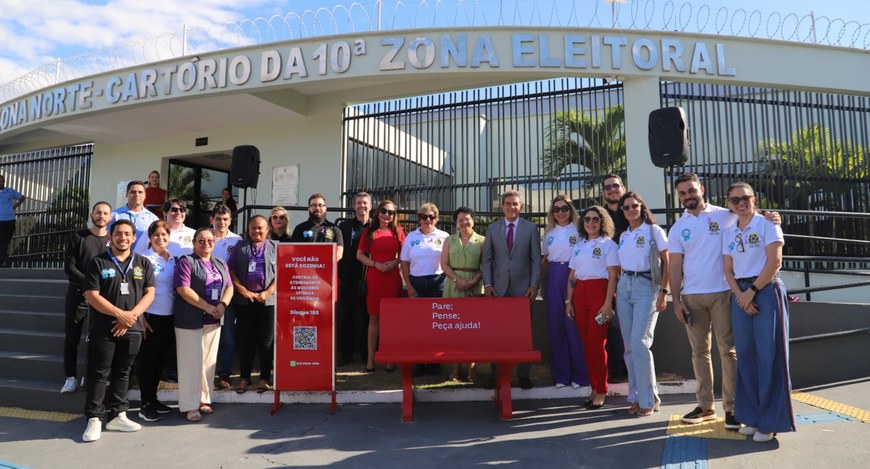 A ação integra a campanha nacional Banco Vermelho, iniciativa do Conselho Nacional de Justiça (CNJ)
