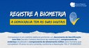 TRE Amapá lança campanha para mobilizar eleitores a registrarem a biometria TRE Amapá lança campanha para mobilizar eleitores a registrarem a biometria
