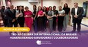 TRE-AP celebra Dia Internacional da Mulher homenageando servidoras