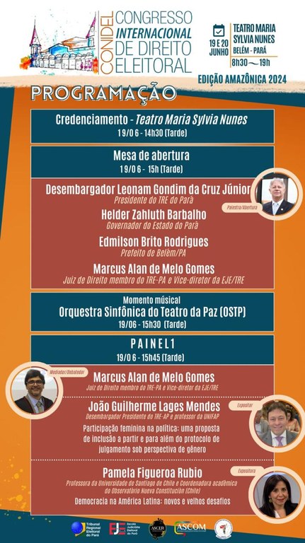 Abertas as inscrições para o Congresso Internacional de Direito Eleitoral (Conidel)