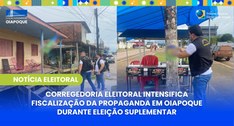 Comissão de Fiscalização da Propaganda do TRE Amapá intensifica ações em Oiapoque durante eleiçã...