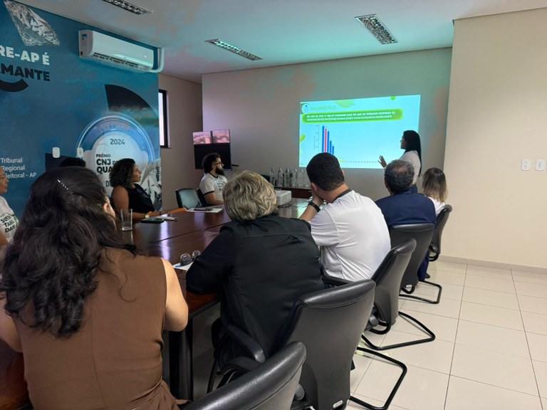 Comissão de Sustentabilidade do TRE Amapá apresenta propostas para reduzir impactos ambientais n...