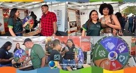 Comissão de Sustentabilidade do TRE Amapá está na Expofeira 2026