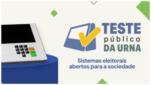 Evento é uma das etapas mais importantes de auditoria e fiscalização do processo eleitoral e oco...