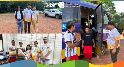 Coordenadores de acessibilidade auxiliam eleitores indígenas durante o 2º turno das Eleições na ...