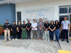 Corregedoria Eleitoral realiza Ciclo de Inspeção na 8ª Zona Eleitoral, em Tartarugalzinho