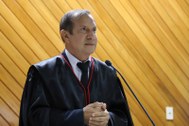 Desembargador Gilberto Pinheiro é o único, da composição original da corte eleitoral, que perman...