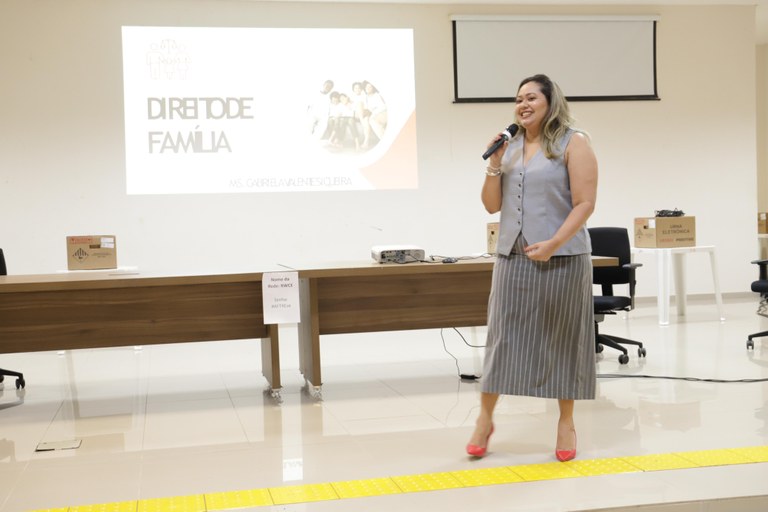 Direito de Família é tema da segunda aula do projeto "Educação, Direito e Cidadania"