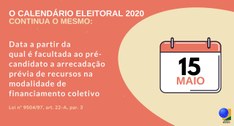 Este modo de arrecadação já foi utilizado nas Eleições Gerais de 2018 e será, pela primeira vez,...