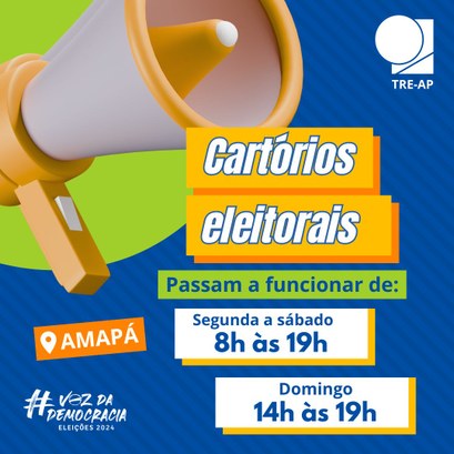 Eleições 2024: Início dos plantões aos fins de semana Eleições 2024: Início dos plantões aos fins de semana