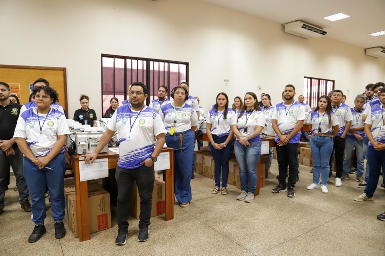 Eleições 2024: TRE Amapá inicia cerimônia de carga e lacração das urnas eletrônicas da 2ª Zona E...