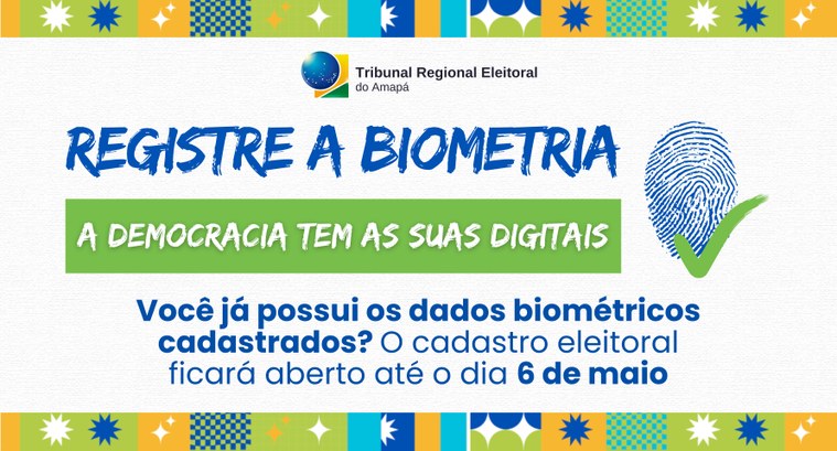 Eleitor em dia: Justiça Eleitoral mobiliza eleitores para regularizar biometria e manter cadastr...