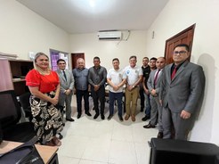Equipe do TRE Amapá se reuniu com gestores dos municípios de Amapá e Pracuúba