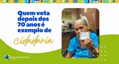 Exemplo de cidadania: aos 96 anos, eleitora de Macapá está pronta para ir às urnas em 2026