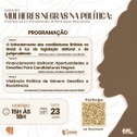 Fortalecimento da participação política: TRE Amapá promove formação sobre mulheres negras na pol...