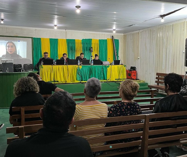 Garimpo do Lourenço recebe pela primeira vez sessão judiciária itinerante realizada pelo TRE Amapá