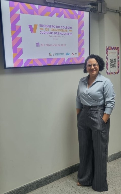 Juíza Gelcinete Lopes representa o TRE Amapá no V Encontro do Colégio de Ouvidorias Judiciais da...