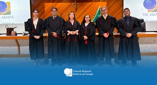 Juízes Normandes Souza e Gelcinete Rocha Lopes se despedem do Pleno do TRE-AP