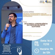 Jurisprudência da Corte Interamericana em feitos eleitorais é tema de curso promovido pelo TRE A...