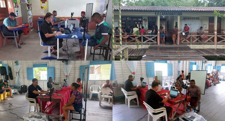Justiça Eleitoral Amapaense atende eleitores de regiões ribeirinhas Localidades do Distrito do Carapanatuba e as regiões ribeirinhas de Macapá, Itaubal e Cutias do ...