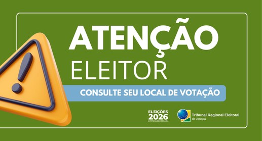 Justiça Eleitoral do Amapá disponibiliza relação atualizada dos locais de votação