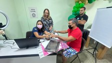 Justiça Eleitoral realiza atendimento itinerante a eleitor internado no Hospital das Clínicas