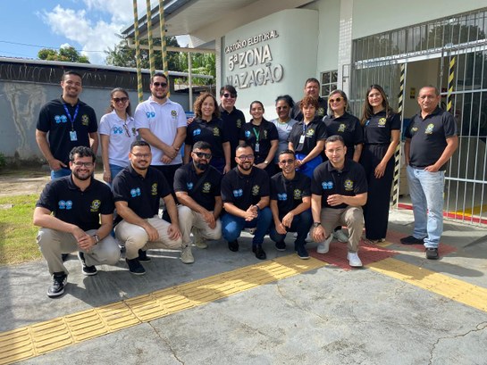 Novos servidores do TRE Amapá participam de visita institucional às Zonas Eleitorais Novos servidores do TRE Amapá participam de visita institucional às Zonas Eleitorais