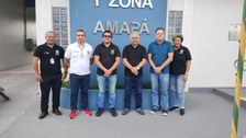 Os representantes da Justiça Eleitoral do Amapá buscam informações para a preparação do próximo ...