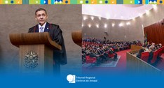 Presidente do TRE Amapá participa da posse de Kassio Nunes Marques na Presidência do TSE