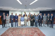Presidente do TRE Amapá participa de reunião com o ministro Edson Fachin no STF