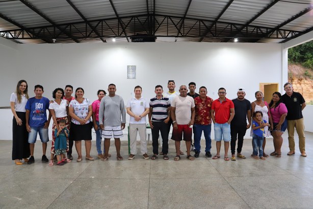 Presidente do TRE Amapá realiza visita no bairro Nazaré Mineiro, em Laranjal do Jari