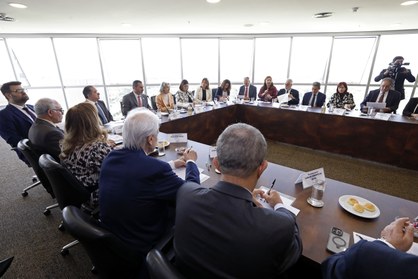 Presidente do TRE-AP participa de reunião no TSE com a ministra Cármen Lúcia
