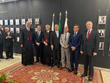 A cerimônia reuniu autoridades do Judiciário, membros do Ministério Público, advogados e represe...