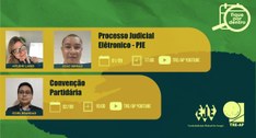 Nesta terça-feira (1) e quarta-feira (2), o projeto apresenta os seguintes temas: Processo Judic...