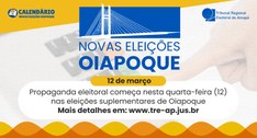 Propaganda eleitoral começa nesta quarta-feira (12) nas eleições suplementares de Oiapoque