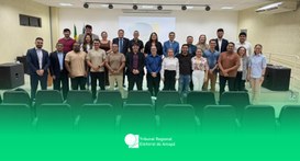 Servidores do TRE Amapá apresentam pré-projetos do Mestrado em Gestão e Estratégia