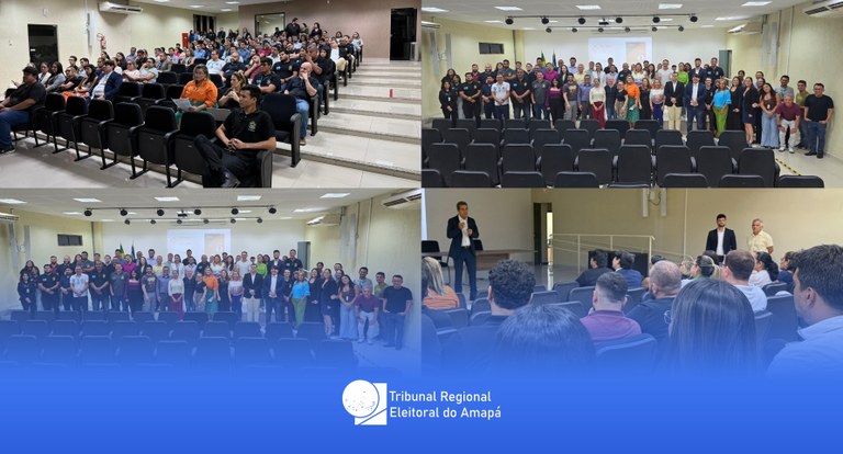 Servidores do TRE-AP participam de reunião de apresentação das comissões, comitês e metas da Jus...