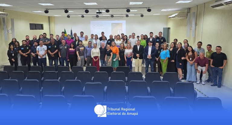 Servidores do TRE-AP participam de reunião de apresentação das comissões, comitês e metas da Jus...