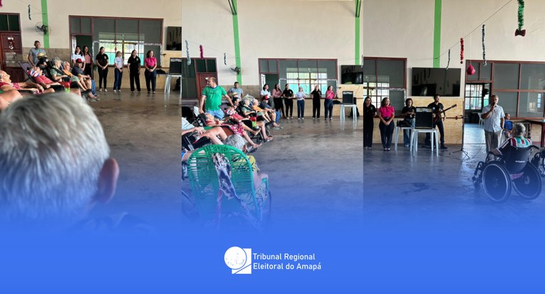 Solidariedade: TRE Amapá entrega alimentos e roupas a abrigo de idosos em Santana Solidariedade: TRE Amapá entrega alimentos e roupas a abrigo de idosos em Santana