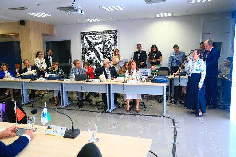 Terceiro dia de encontro reúne presidentes de TREs em Recife com foco nas eleições de 2026