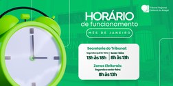 TRE Amapá adota horário especial de funcionamento em janeiro