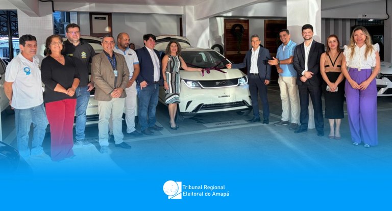 TRE Amapá dá início ao Projeto EcoFrota com a entrega dos primeiros carros elétricos TRE Amapá dá início ao Projeto EcoFrota com a entrega dos primeiros carros elétricos