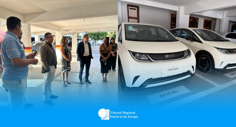 TRE Amapá dá início ao Projeto EcoFrota com a entrega dos primeiros carros elétricos TRE Amapá dá início ao Projeto EcoFrota com a entrega dos primeiros carros elétricos