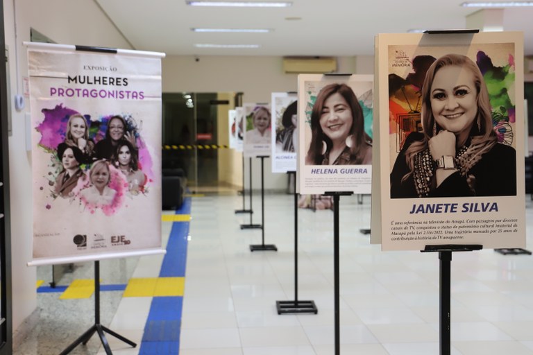 TRE Amapá e EJE-AP inauguram exposição ‘Mulheres Protagonistas’